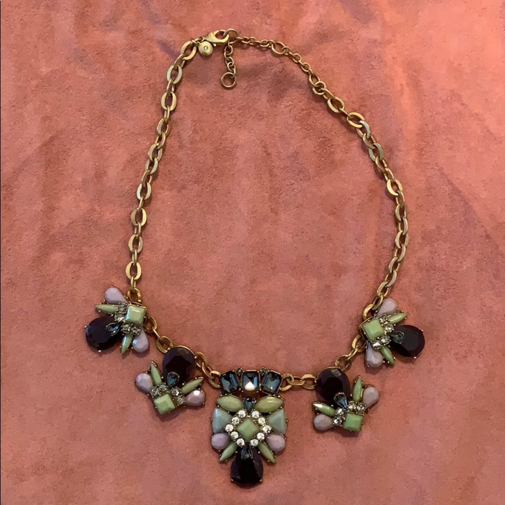 J. Crew Statement  stone necklace